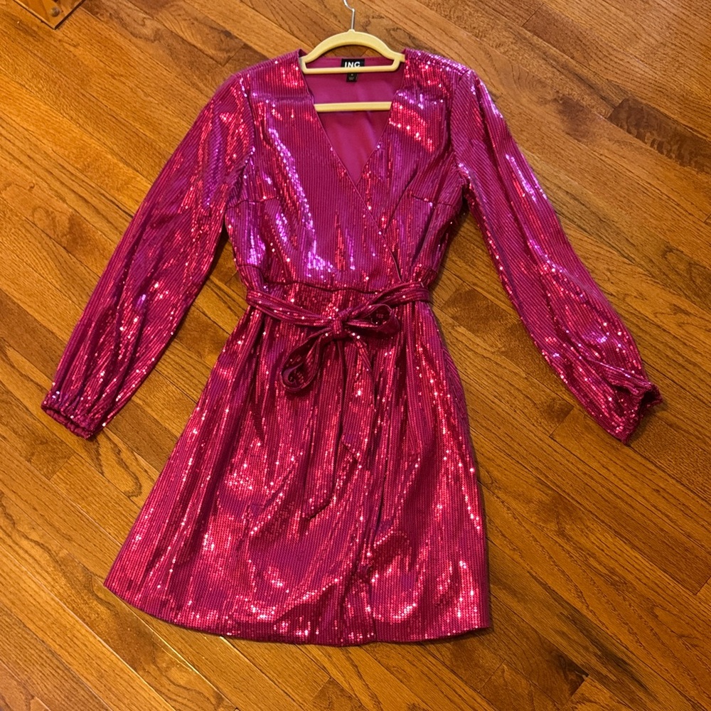 INC International Concepts Fuchsia Dress size medium